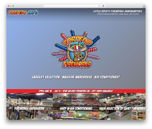 ZXC Framework theme WordPress - torpedojoesfireworks.com