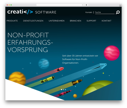 creative_software theme WordPress - creativ.ch