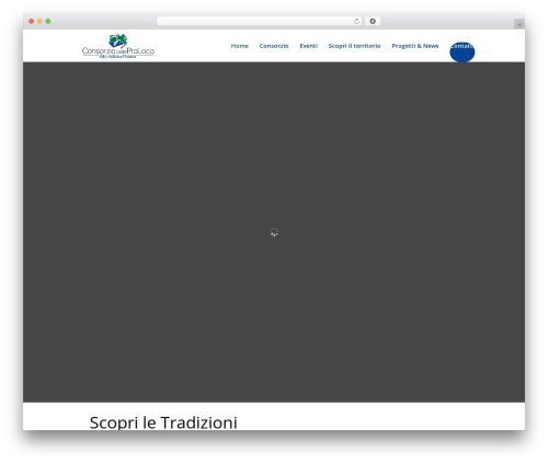 Divi WordPress theme - consorzioprolocoaap.it