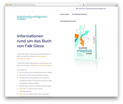 Dsgvo all in one for wp pro WordPress plugin - nachhaltig-erfolgreich-traden.com