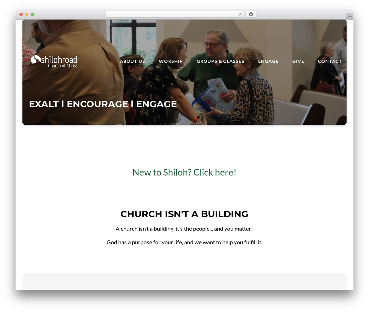 Float WordPress theme - shilohroad.com