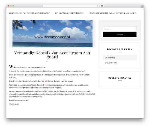 Perprog WordPress theme - accumonitor.nl