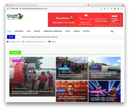 Theme WordPress Barta - sergipereporter.com.br
