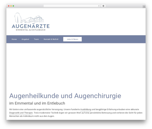 Theme WordPress baseTheme - augenaerzte-ee.ch