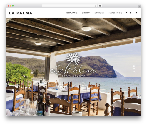 Theme WordPress Rosa - lapalmalasnegras.com