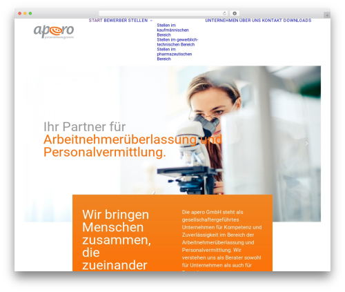 Zvoove recruit jobboard WordPress plugin - apero.de