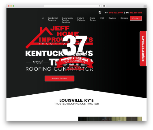WordPress theme Builder - jeffroof.com