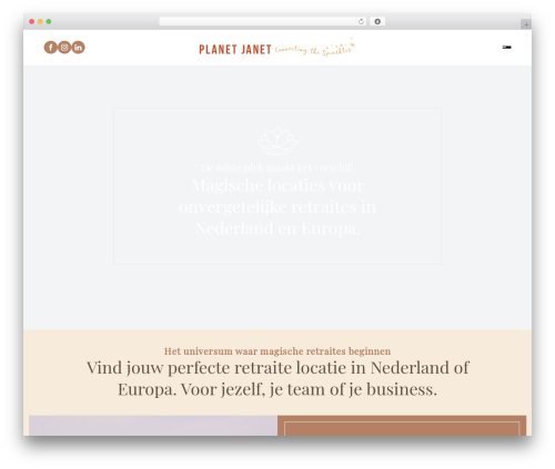 WordPress theme Gust - planetjanet.nl