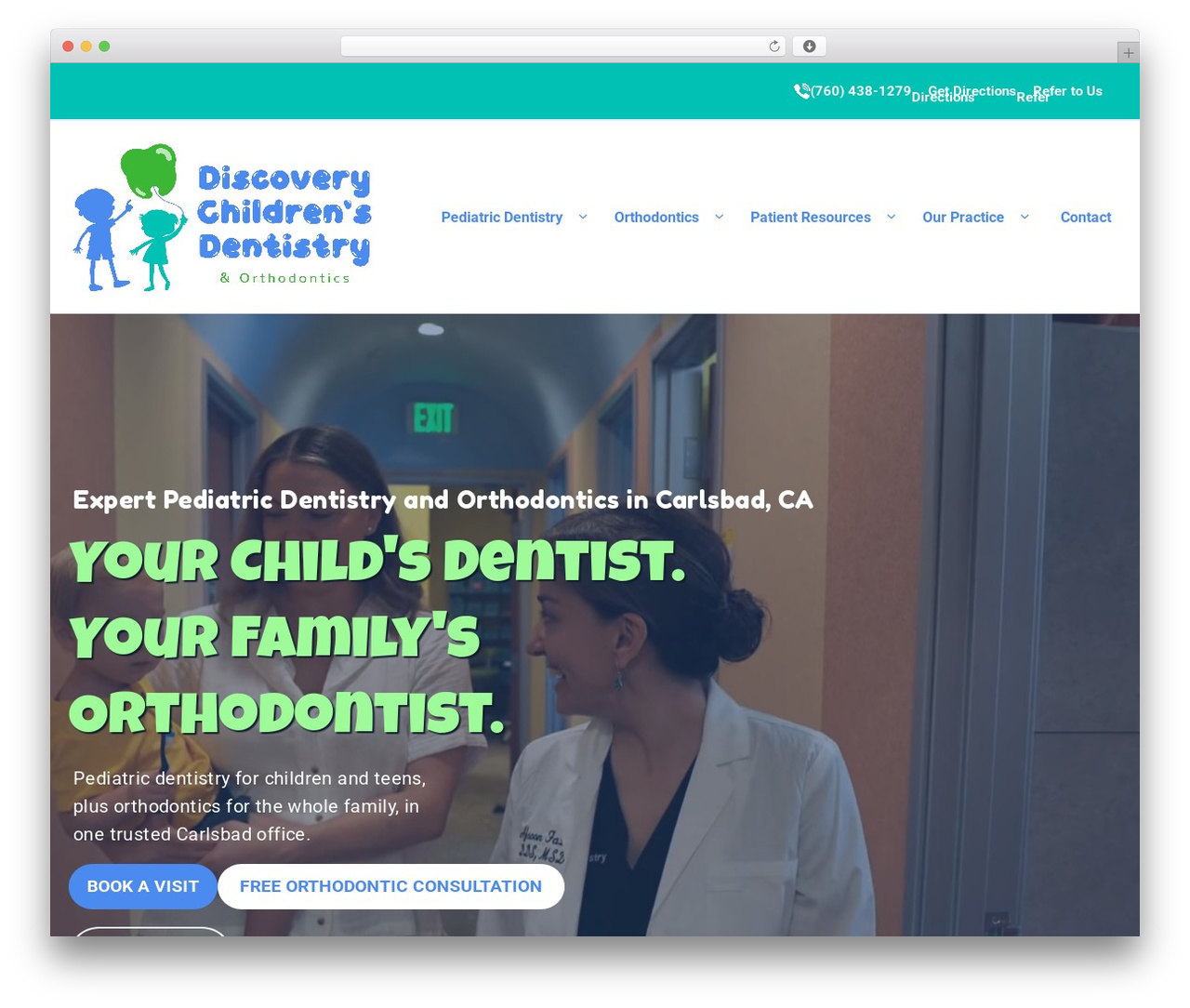 WP theme GeneratePress - discoverychildrensdentistry.com