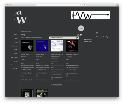 bb10 WordPress theme - metawavemusic.net