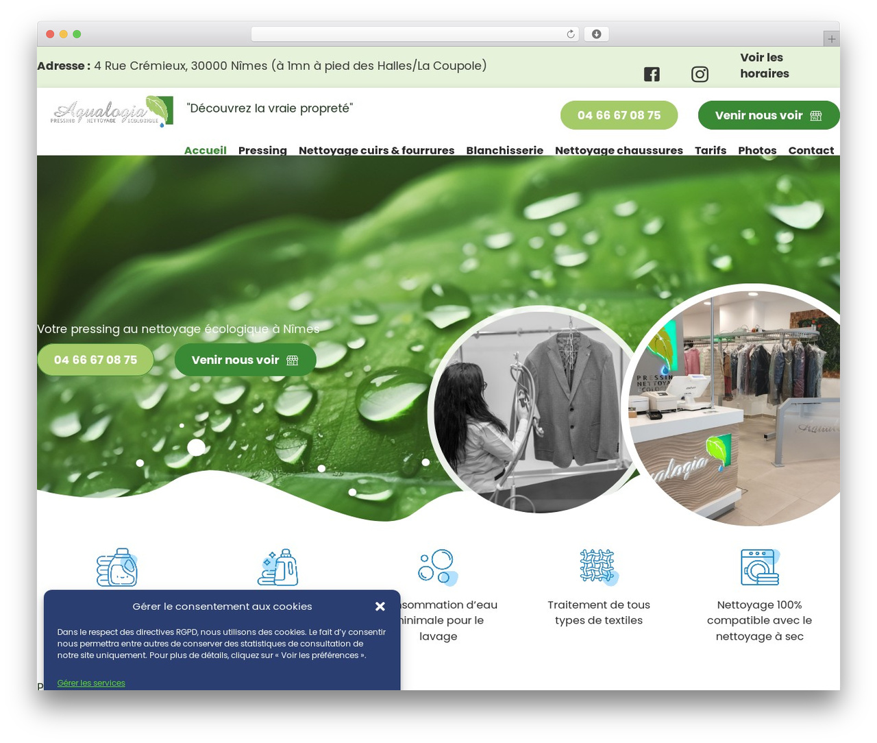 Beaver Builder Theme WordPress theme design - aqualogia-nimes.com