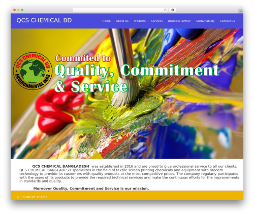 Construct-Ex best WordPress theme - qcschemicalbd.com Construct-Ex best WordPress theme - qcschemicalbd.com