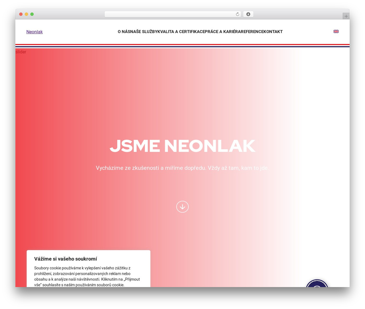 Draftspot theme WordPress theme - neonlak.cz