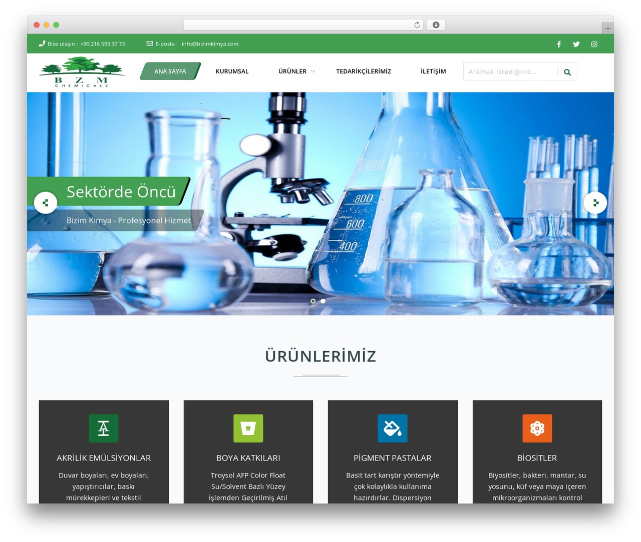 Frontech WordPress theme design - bizimkimya.com Frontech WordPress theme design - bizimkimya.com