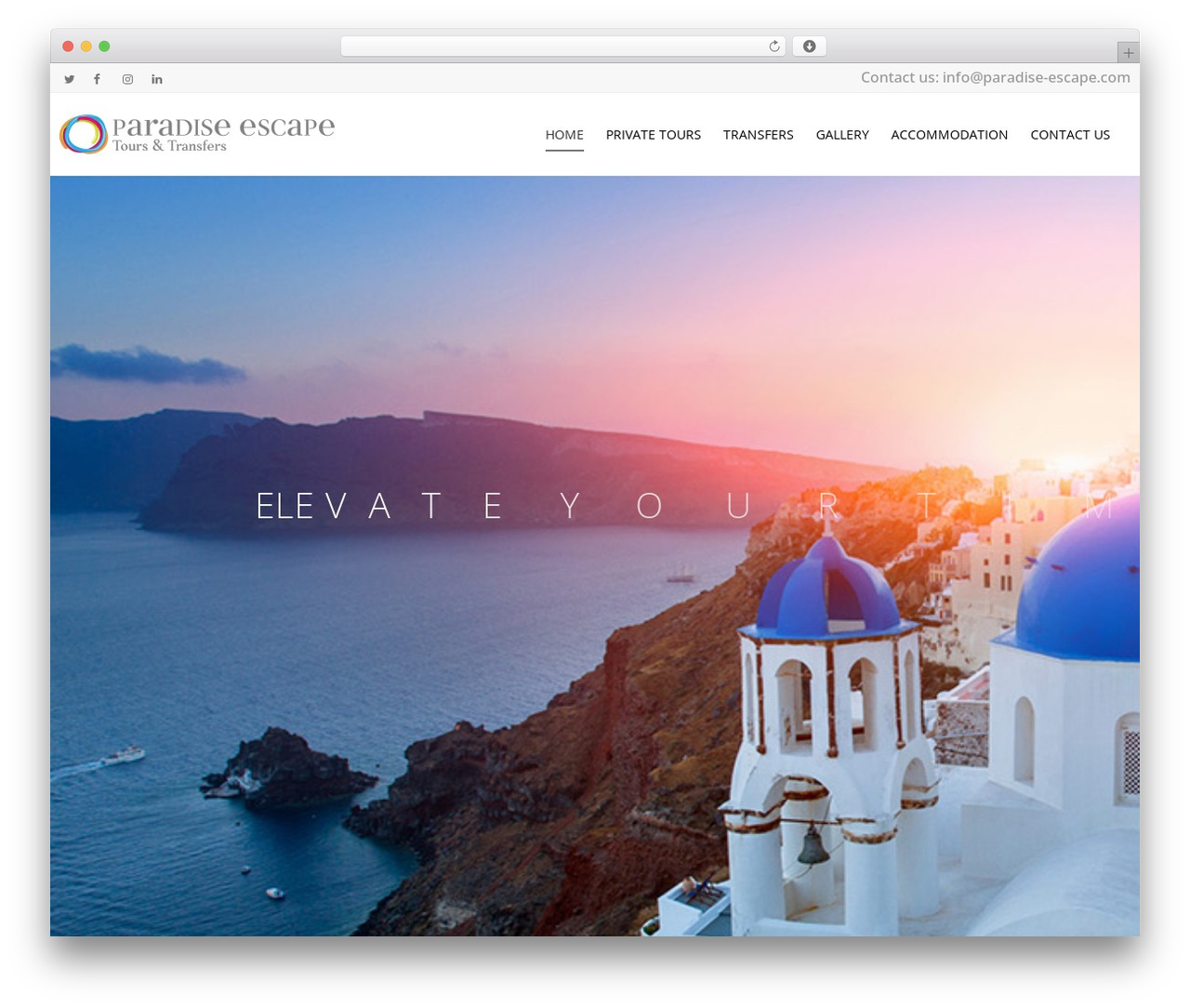 marinet theme WordPress - paradise-escape.com