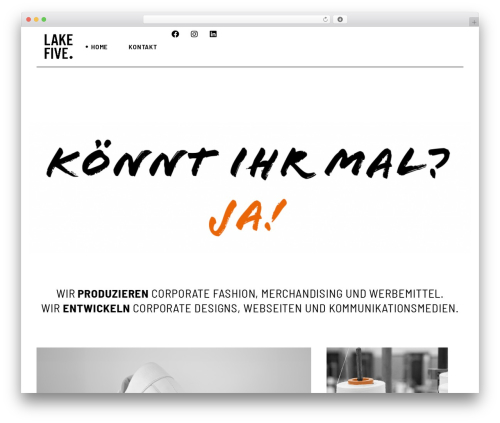 Theme WordPress Orbius - lake5.eu