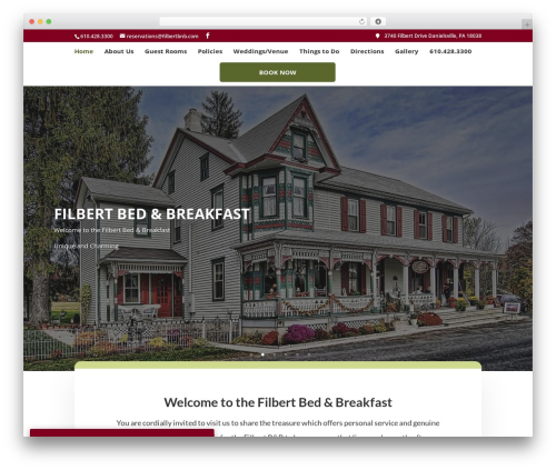 Theme WordPress Divi - filbertbnb.com