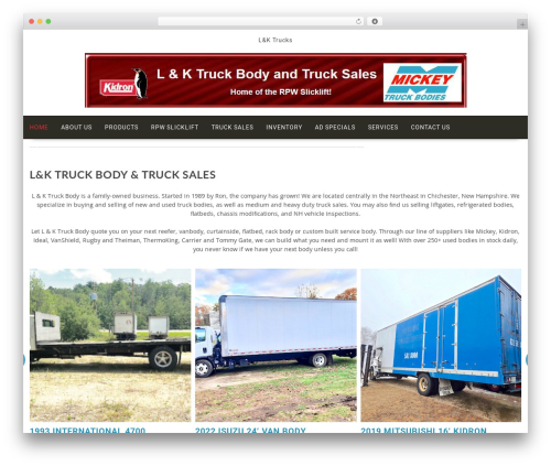 Theme WordPress Multicommerce Pro - lktrucksales.com
