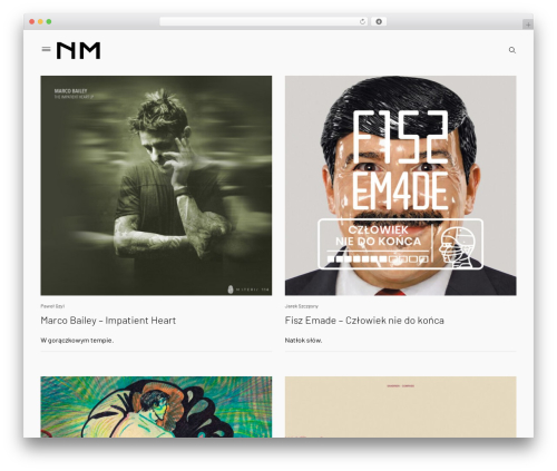 Theme WordPress Prim - nowamuzyka.pl Theme WordPress Prim - nowamuzyka.pl