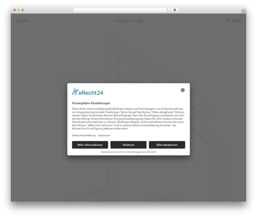 WordPress theme Theme - edle-von-hoessle.com