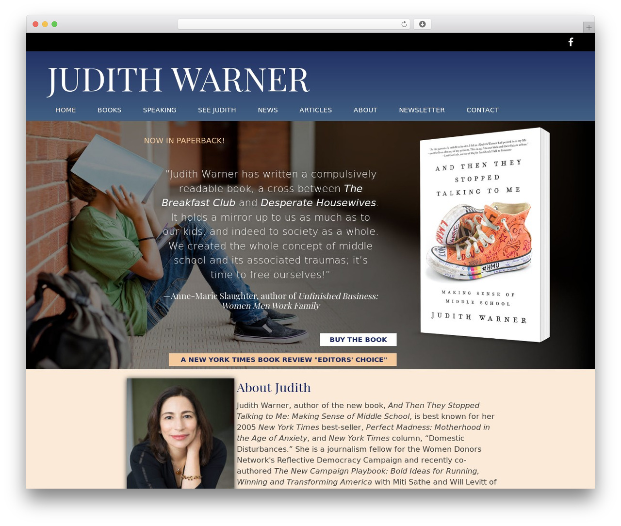 WordPress theme Beaver Builder Theme - judithwarner.com