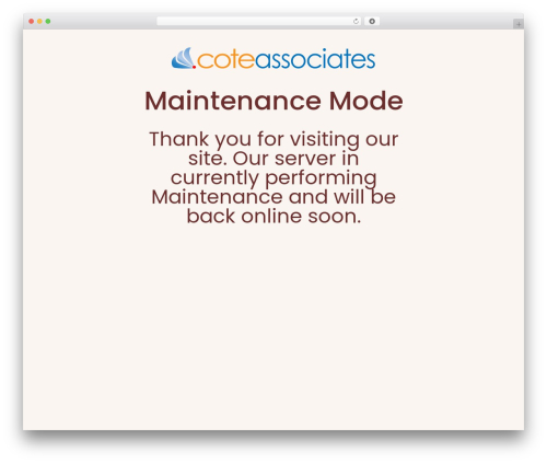Cookiez WordPress plugin - coteassociates.com