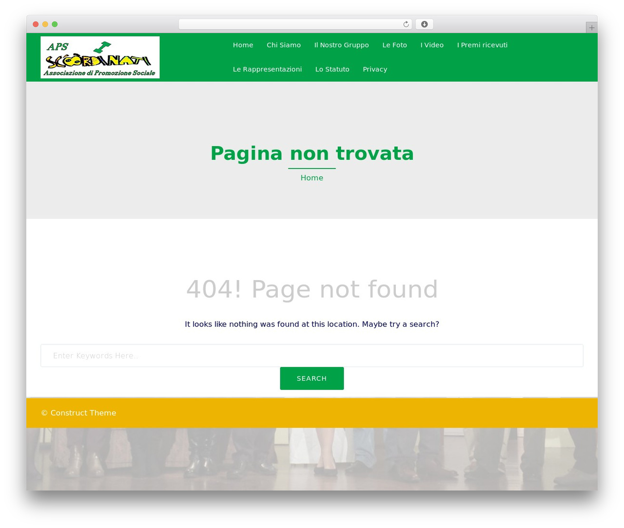 WP theme Construct-Ex - iscoordinati.it