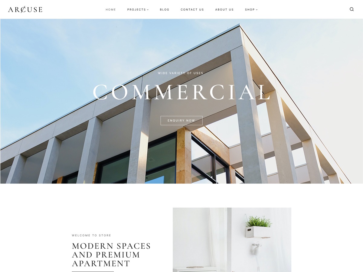 Arcuse WordPress theme Arcuse WordPress theme