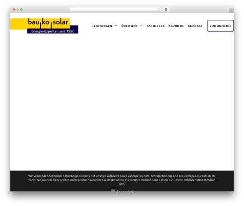 Dsgvo all in one for wp pro WordPress plugin - bauko-solar.de