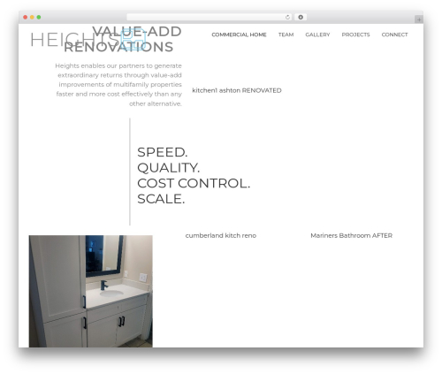 Genesis theme WordPress - heightsbuilding.com