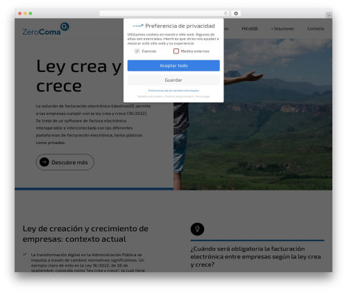 Ippsum theme WordPress - faceb2b.com