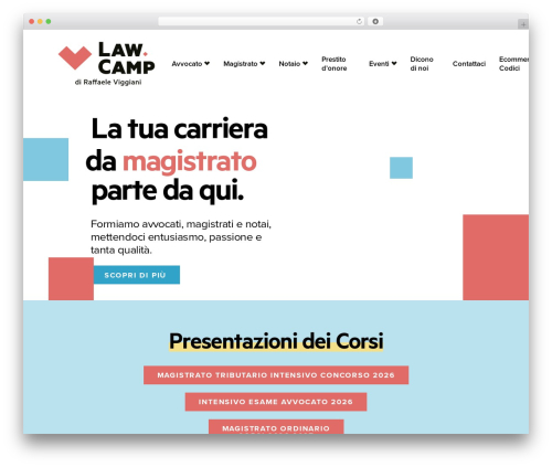 Starter Theme WordPress theme - law.camp