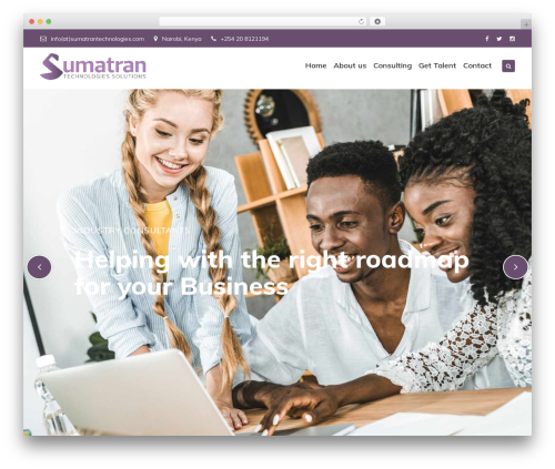 Techno theme WordPress - sumatrantechnologies.com