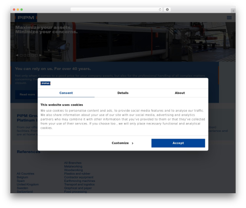 Theme WordPress Control Theme - www.pipm.eu