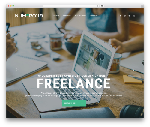Theme WordPress Eject - numero119.fr