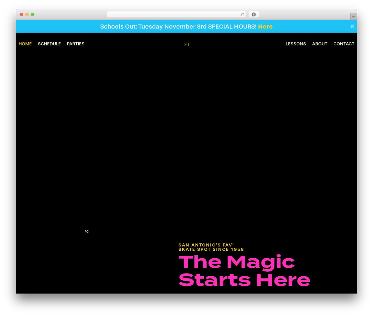 WordPress theme Backyard Theme - therollercade.com WordPress theme Backyard Theme - therollercade.com