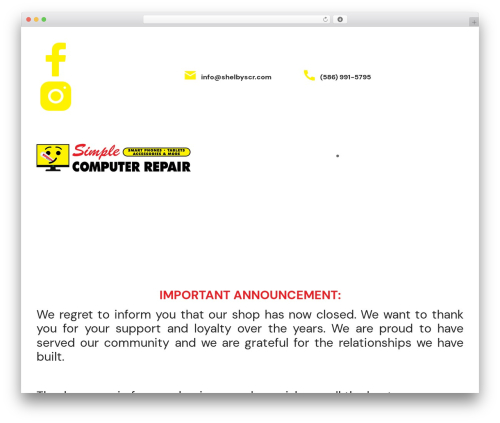 Beaver Builder Theme theme WordPress - shelbyscr.com