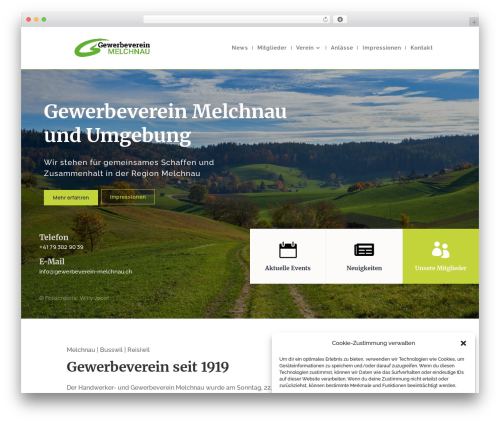 childTheme WordPress theme - gewerbeverein-melchnau.ch