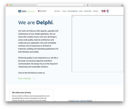 GDK Software WordPress theme - gdksoftware.com