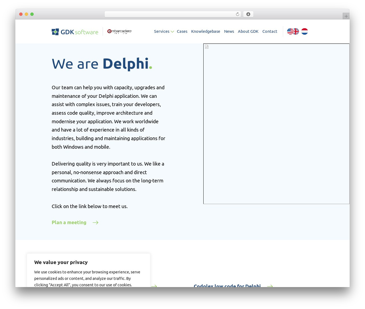 GDK Software WordPress theme - gdksoftware.com