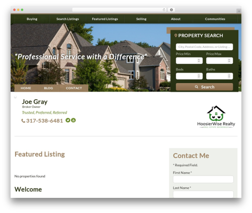 IXACT Framework theme WordPress - homewisein.com