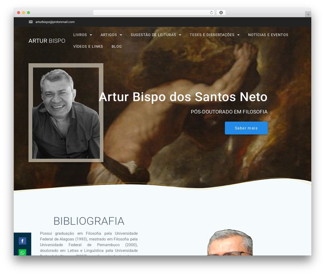 Materialis theme WordPress - arturbispo.com