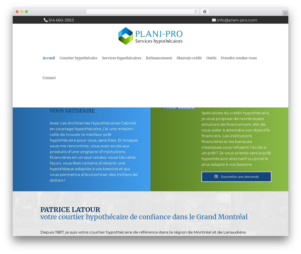 WordPress theme Bodega - plani-pro.com