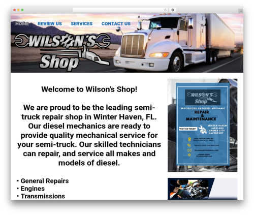 Component shortcodes WordPress plugin - wilsonsshop.com