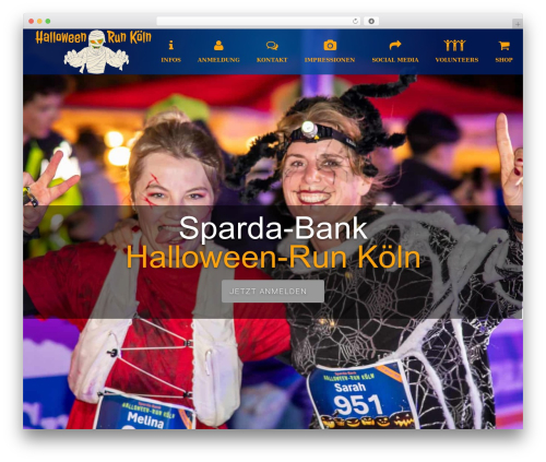 WordPress theme Mana - halloweenrun-koeln.de