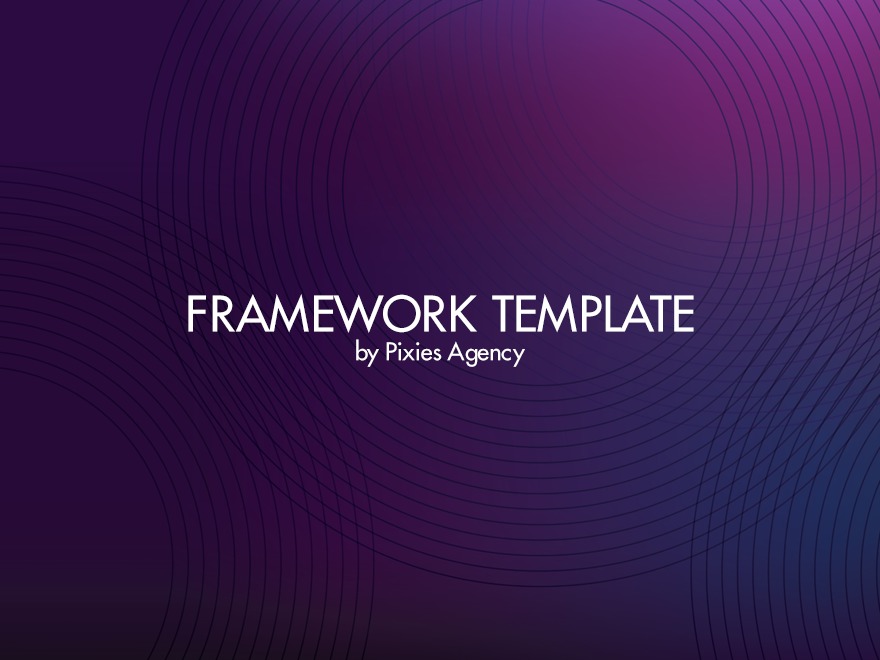 WordPress theme Starter Webpack by Pixies Agency