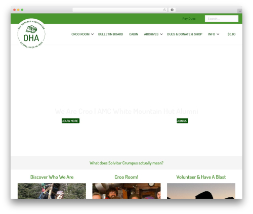 WP theme OHA Theme - ohcroo.com