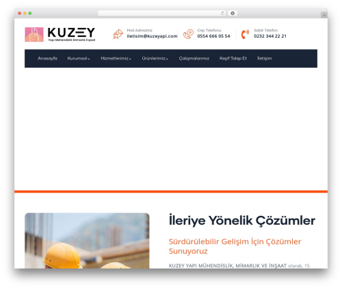 Indutri themer WordPress plugin - kuzeyapi.com