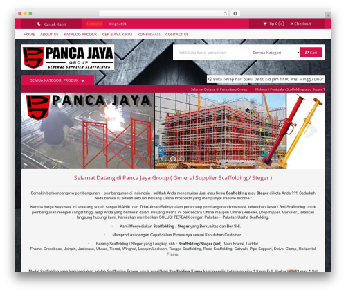 Lapax WordPress theme - jual-scaffolding-jackbase-murah.com