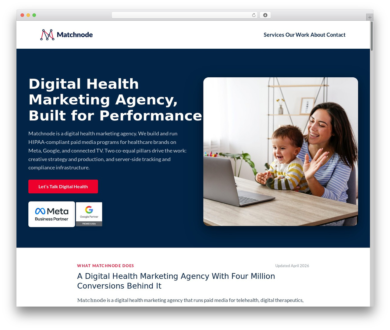 Studio Simpatico WordPress theme - matchnode.com